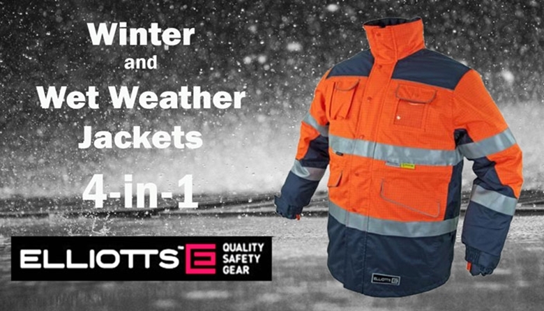 Winter and Wet Weather Jackets 4-in-1