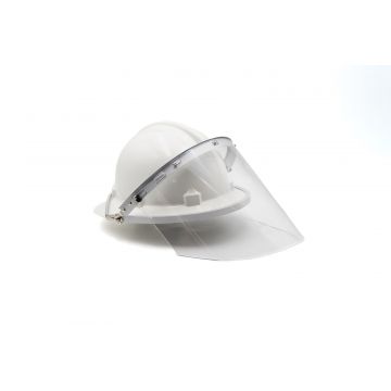 ELLGARD® Clear Visor and Safety Hat - Brim Style