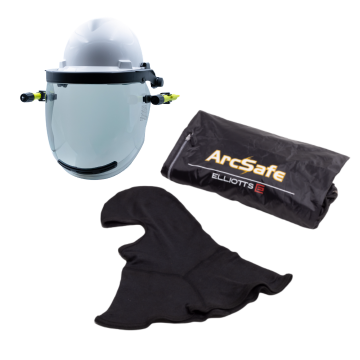 ArcSafe® AmpShield™ Toric ArcFlash Face Shield Kit 2