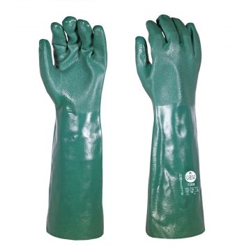 ChemVex® Green PVC Glove 45cm long