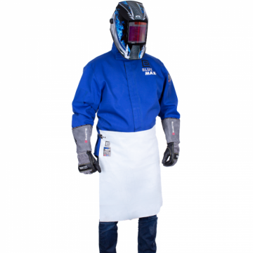 Blue Max® A4 Leather Waist Style Welders Apron