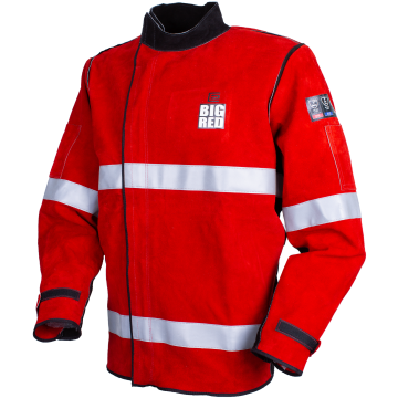 Big Red® Welders Jacket with Reflective Trim