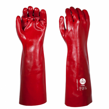 ChemVex® Red PVC Glove 45cm long