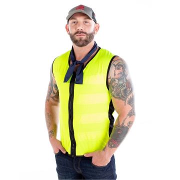 E-Cool® Vest - High Visibility Fluoro Yellow