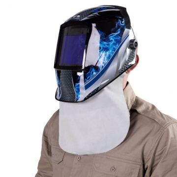 Blue Max® Chrome Leather Welders Bib