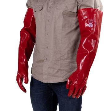 ChemVex® Red PVC Glove 65cm long