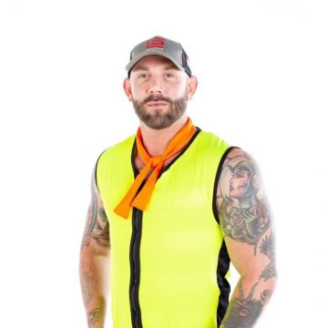 E-COOL Bandana  - High Vis Orange