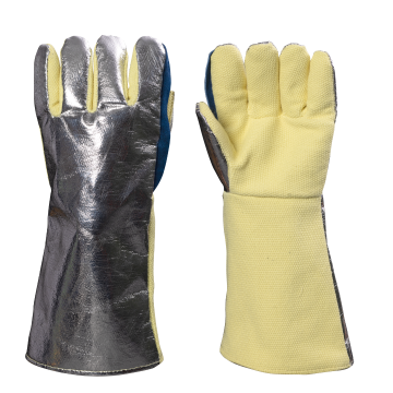 ELLGARD® Aluminised Aramid Gloves - Aramid Palm