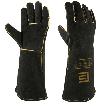 Black & Gold Welding Glove