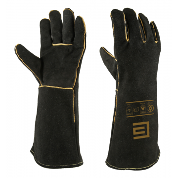 Black & Gold Welding Glove