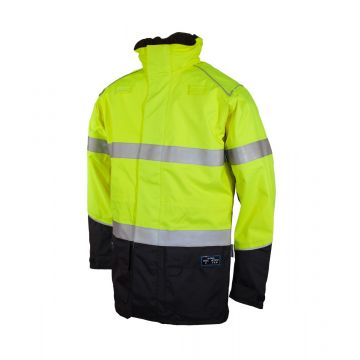 Zetel ArcSafe® Z59 Wet Weather Jacket - Yellow/Navy