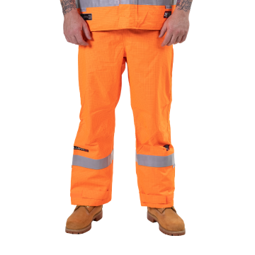 Zetel® FRAS Z49 Wet Weather Trousers - Orange