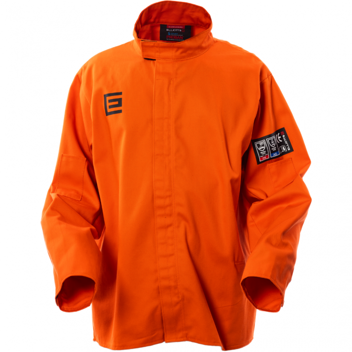 Proban® High Visibility Orange Welding Jacket main product photo
