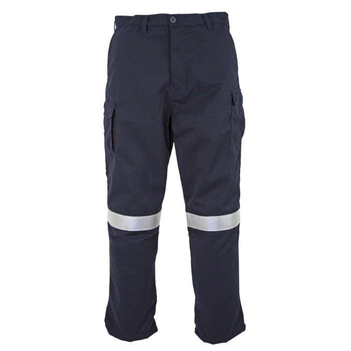 Tecasafe® Plus Ultimate 5.8oz FR Cargo Trousers - Navy main product photo